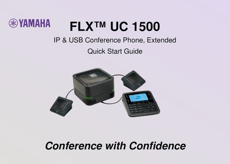 Yamaha FLX UC 1500 quick start guide