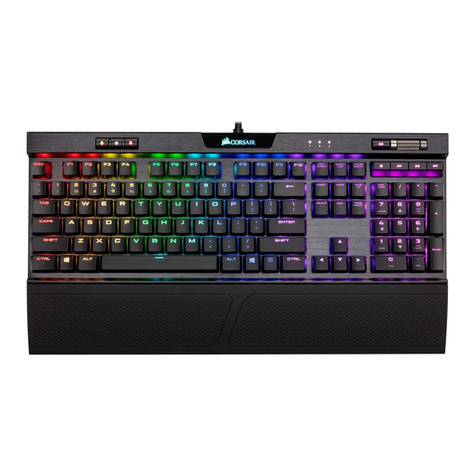 Corsair K70 User manual