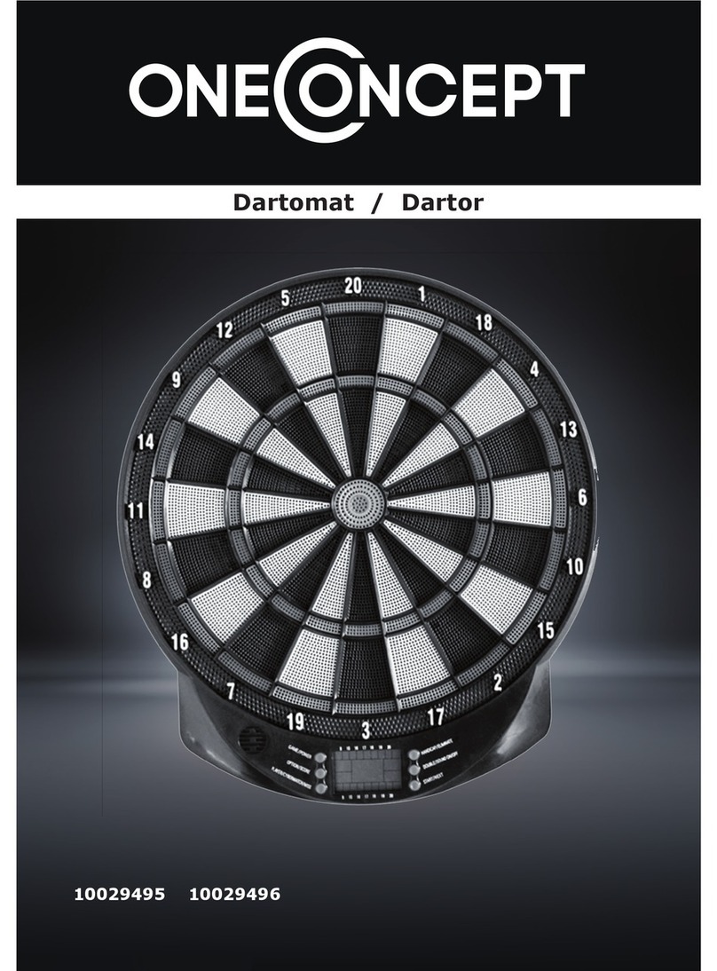 oneConcept Dartomat manual
