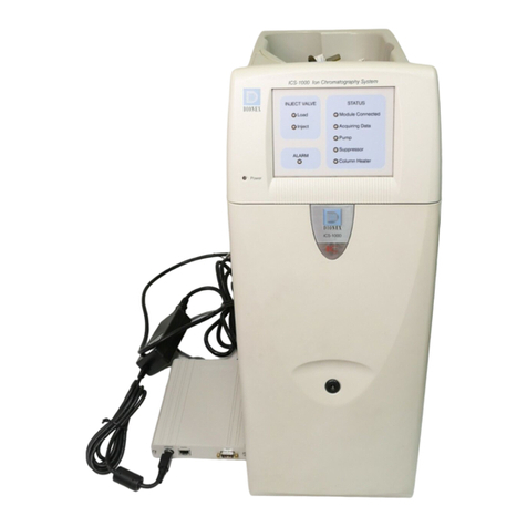 Dionex ICS-1000 Operator's manual