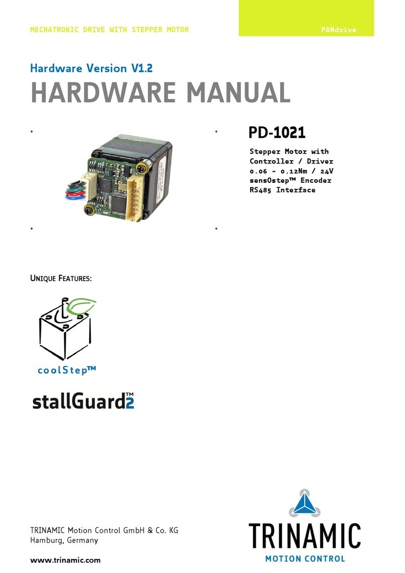 Trinamic PANdrive PD-1021 User manual