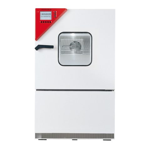 Binder FED Series operating manual