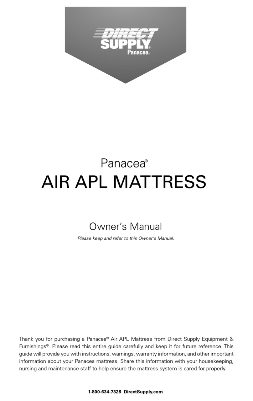 Panacea AIR APL MATTRESS owner's manual Panacea AIR APL MATTRESS owner's manual