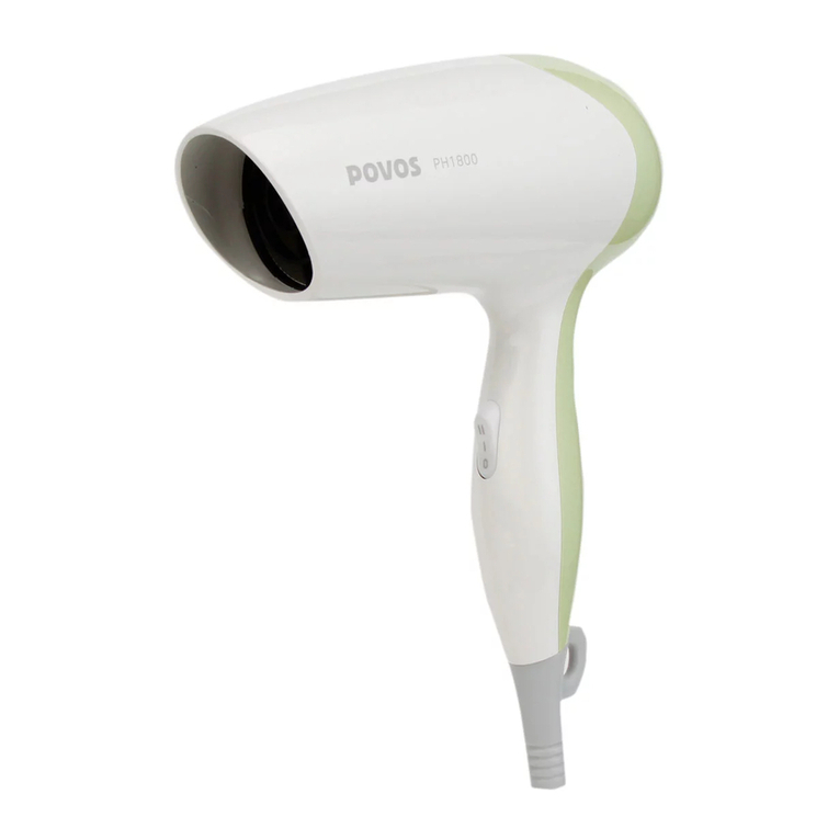 Povos PH1800 operating instructions