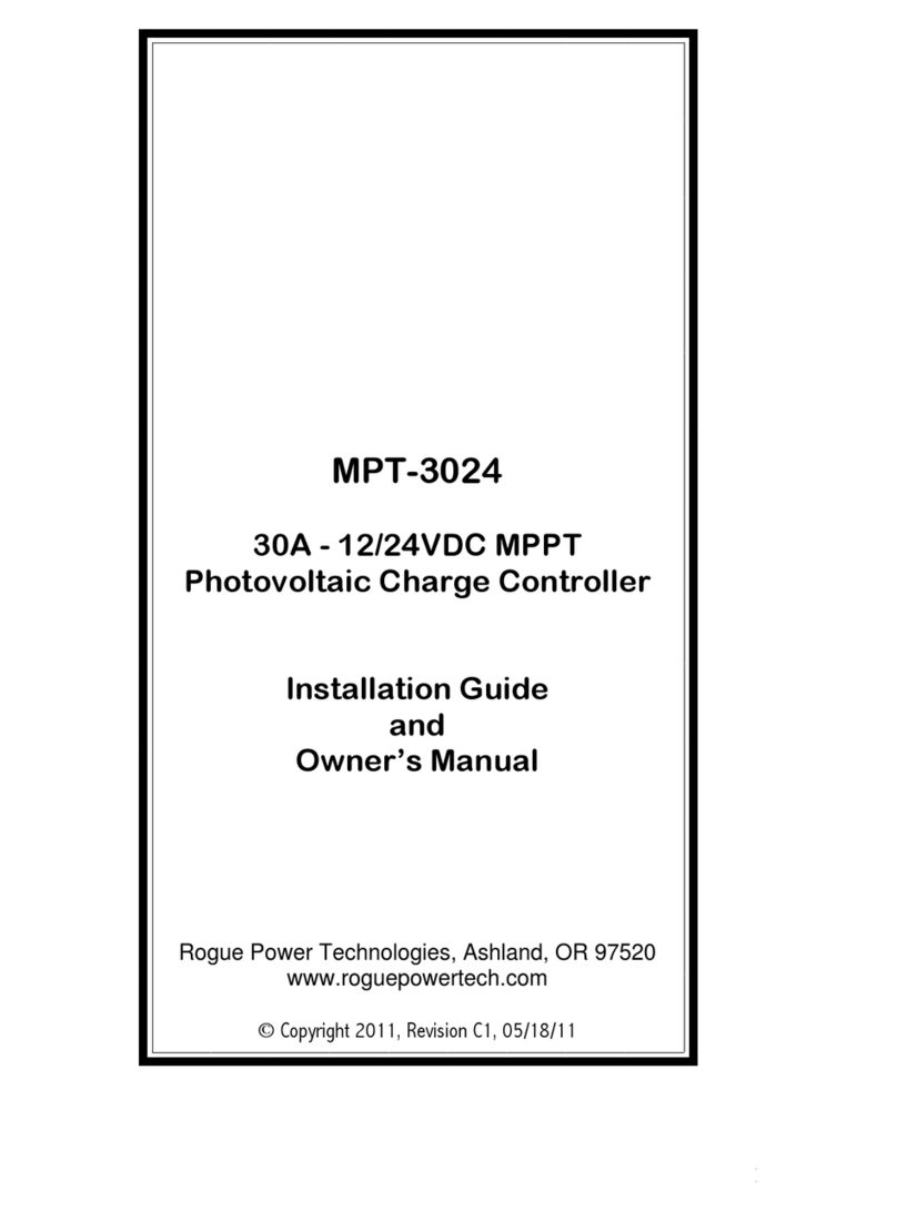 ROGUE MPT-3024 Installation guide and owner's manual ROGUE MPT-3024 Installation guide and owner's manual