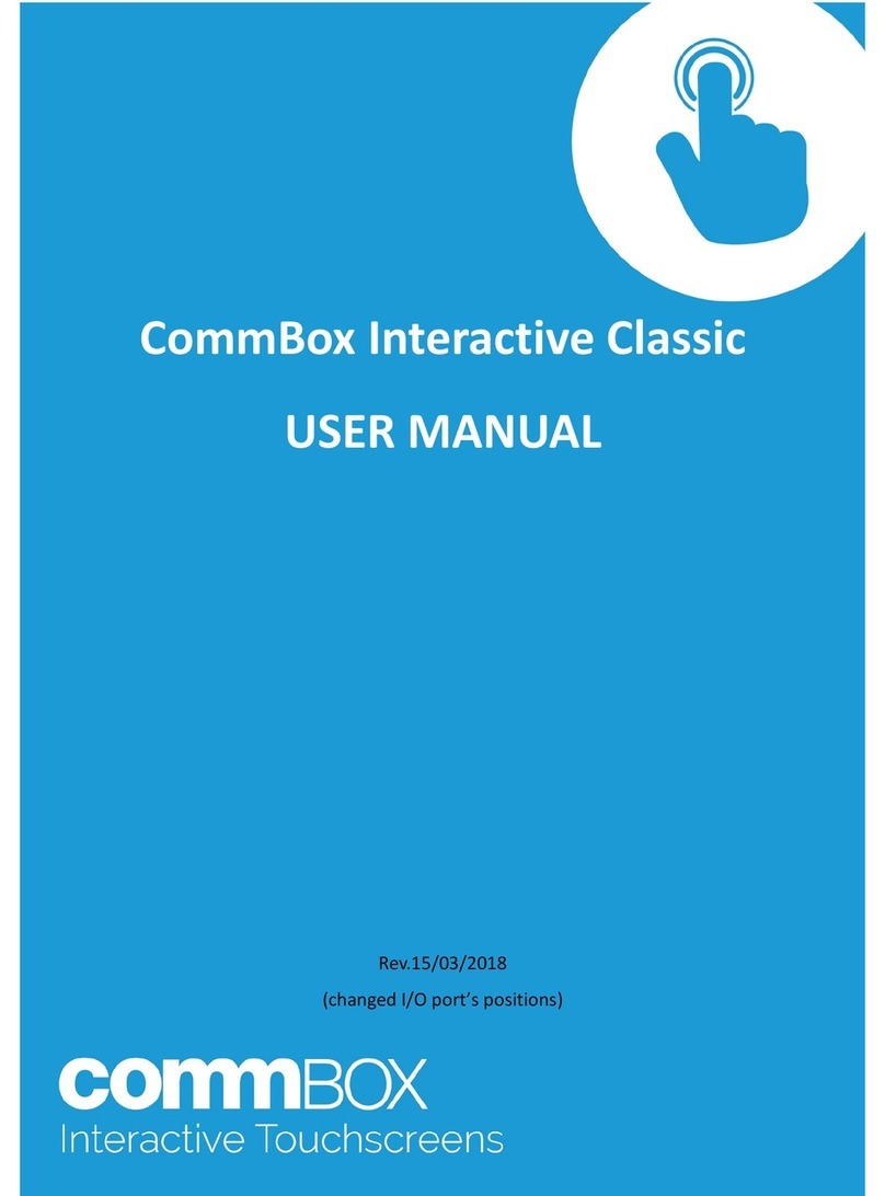 Comm Box Interactive Classic user manual