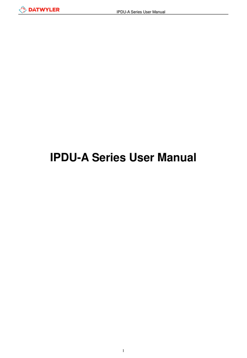 Datwyler IPDU-A Series user manual