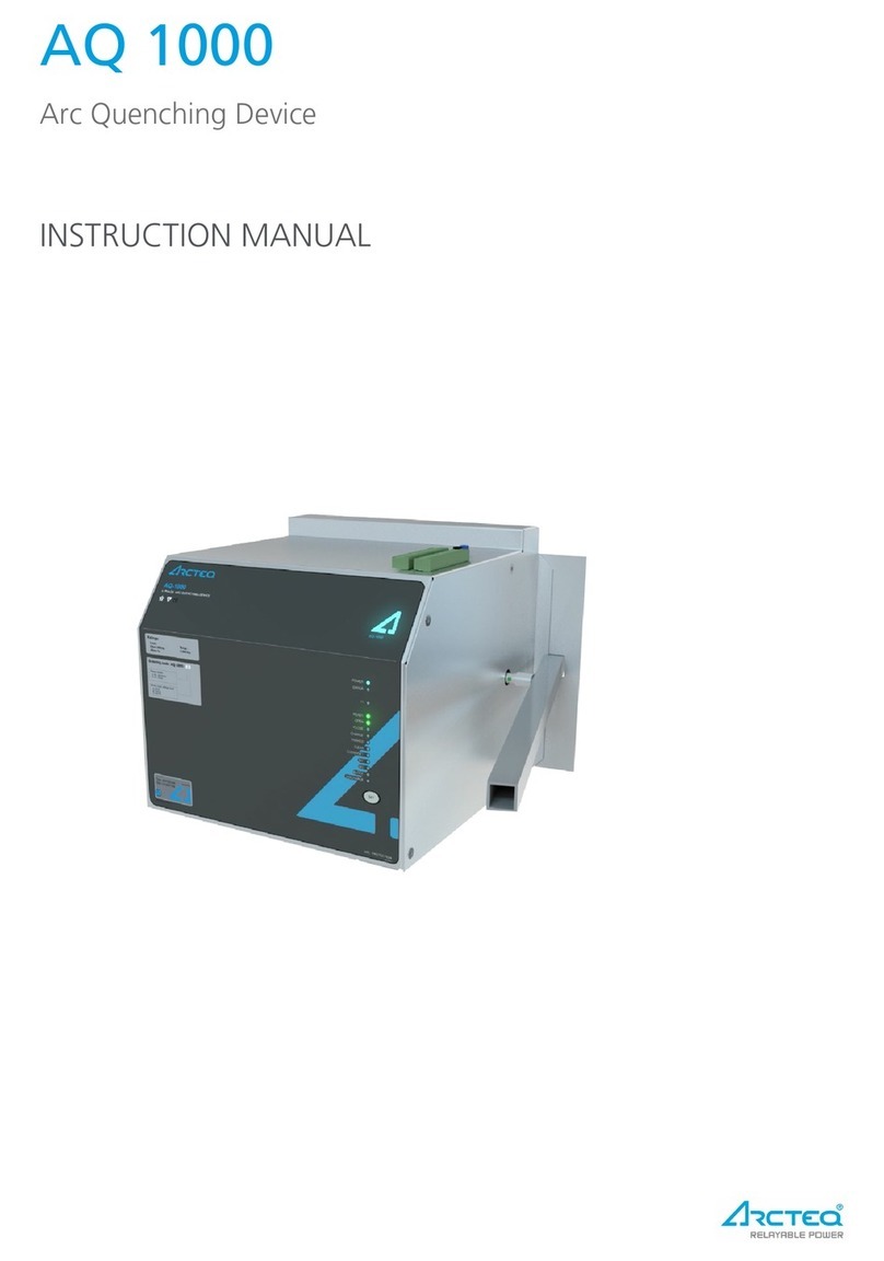 Arcteq AQ 1000 instruction manual