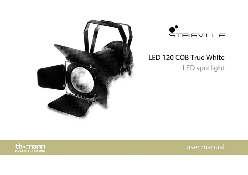 thomann Stairville LED 120 COB True White user manual