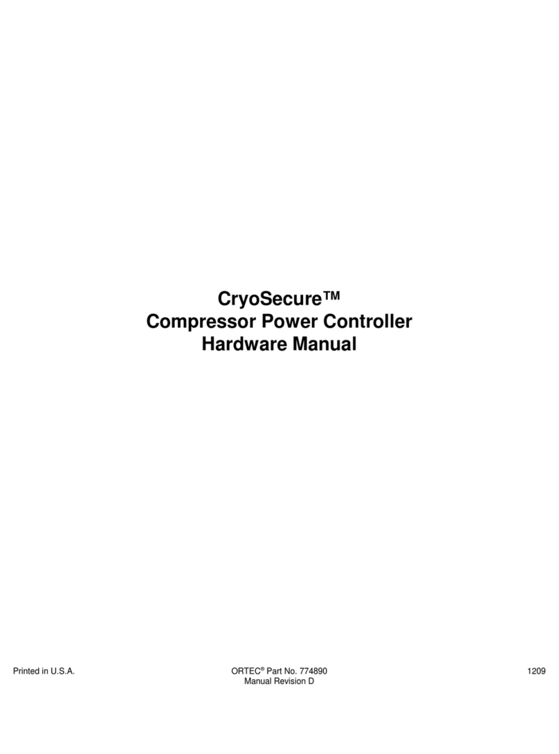 ORTEC CryoSecure Hardware manual