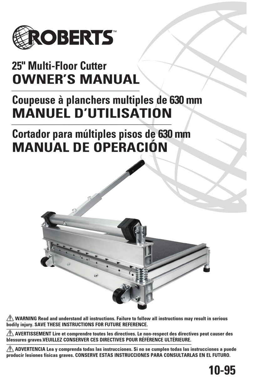 Roberts 10-95 User manual