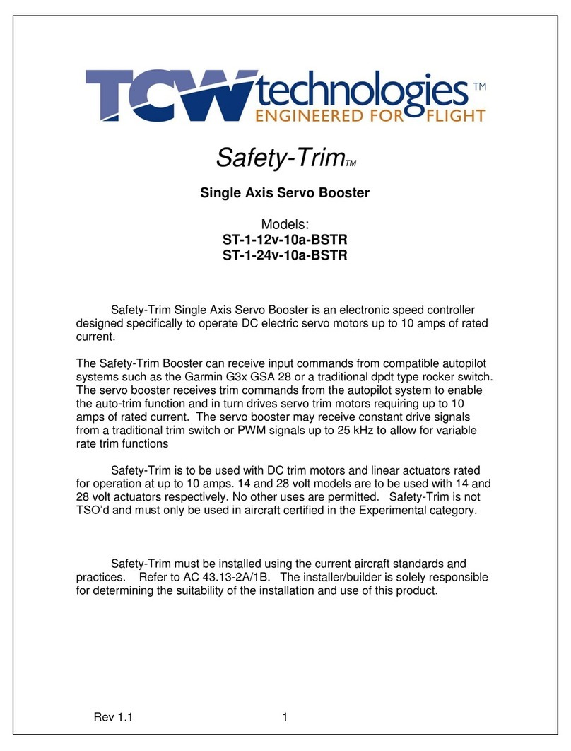 TCW Technologies Safety-Trim ST-1-12v-10a-BSTR manual TCW Technologies Safety-Trim ST-1-12v-10a-BSTR manual