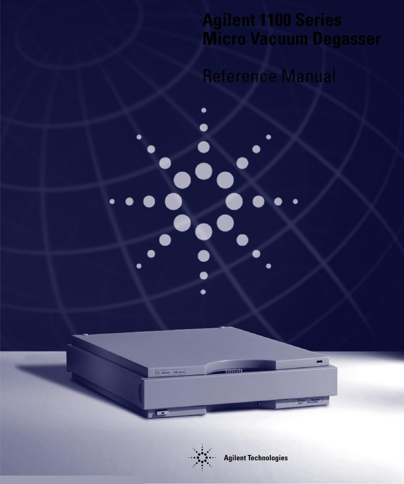 Agilent Technologies 1100 Series User manual