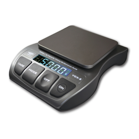 My Weigh VOX-2 User manual