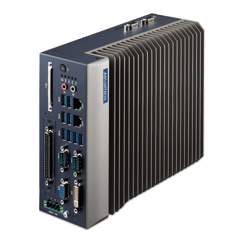 Advantech MIC-7 Series Installation and operation manual