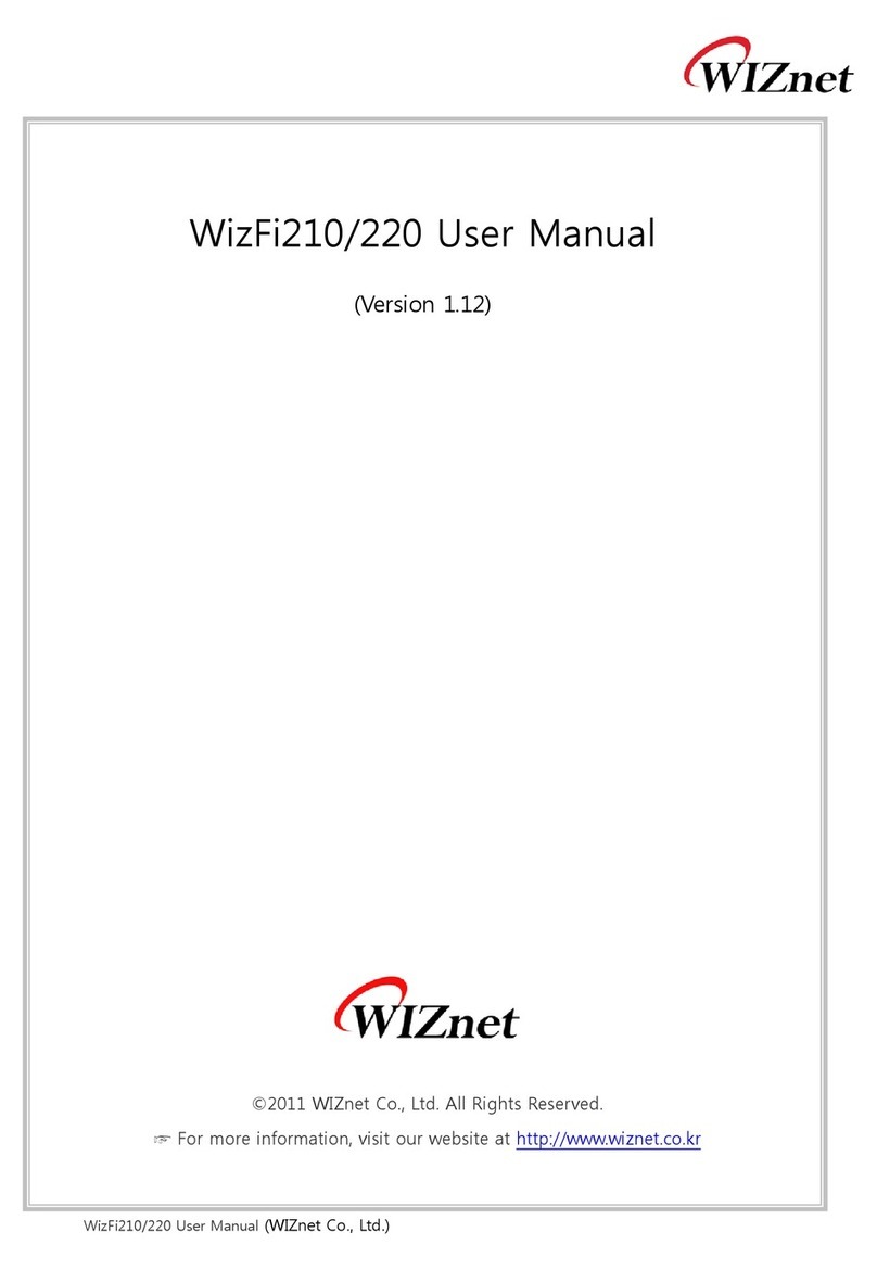 Wiznet WizFi210 user manual