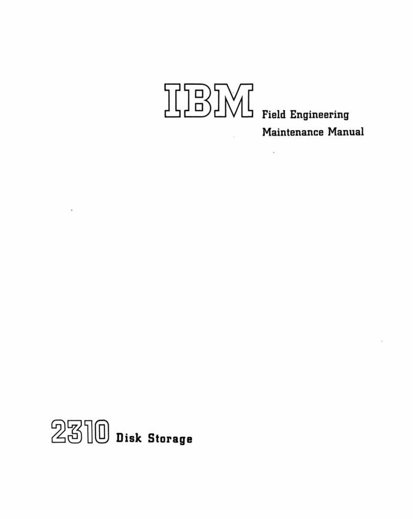 IBM 2310 Maintenance manual