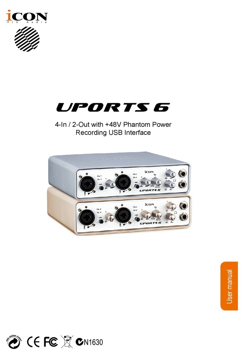 ICON Uports 6 User manual
