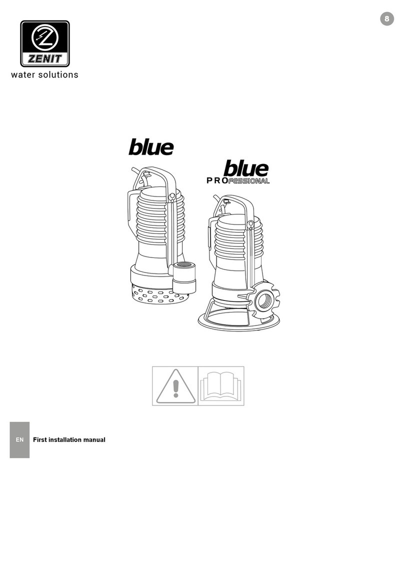 Zenit blueBOX Use and maintenance instructions