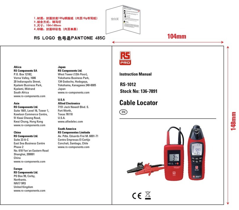 RS PRO RS-1012 instruction manual