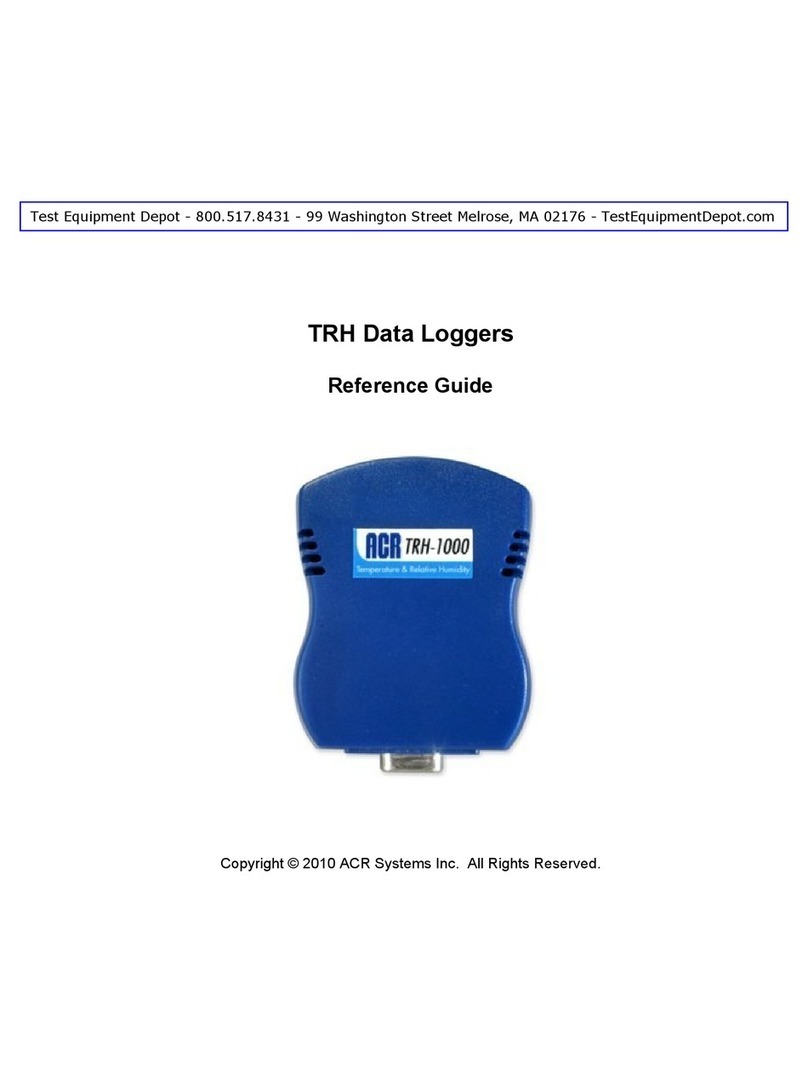 ACR Systems TRH-1000 reference guide