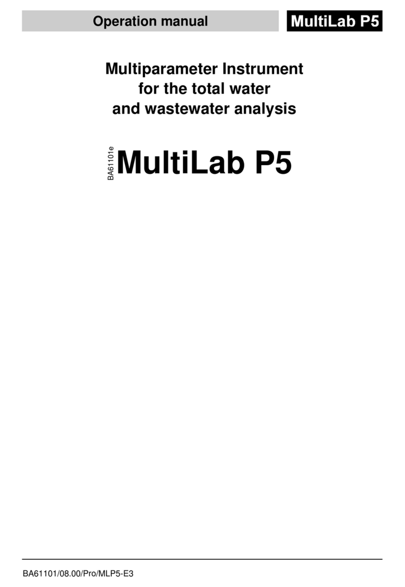 wtw MultiLab P5 Operation manual
