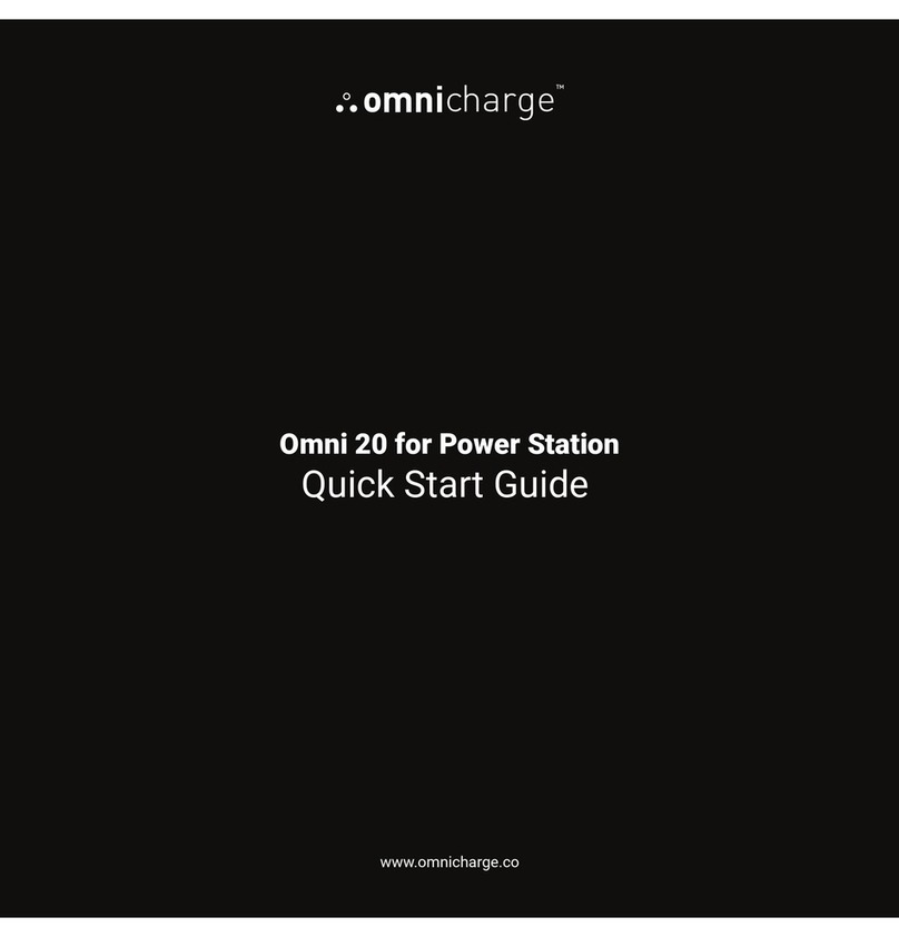 omnicharge Omni 20 Quick start guides
