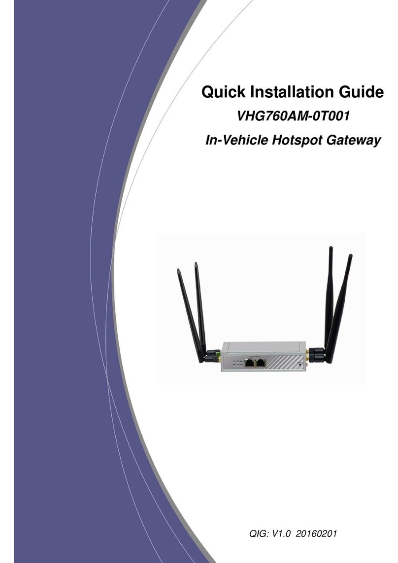 Amit VHG760AM-0T001 Quick installation guide Amit VHG760AM-0T001 Quick installation guide