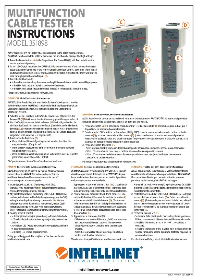Intellinet 351898 instructions