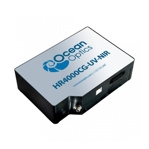 Ocean Optics HR4000CG-UV-NIR Series User manual