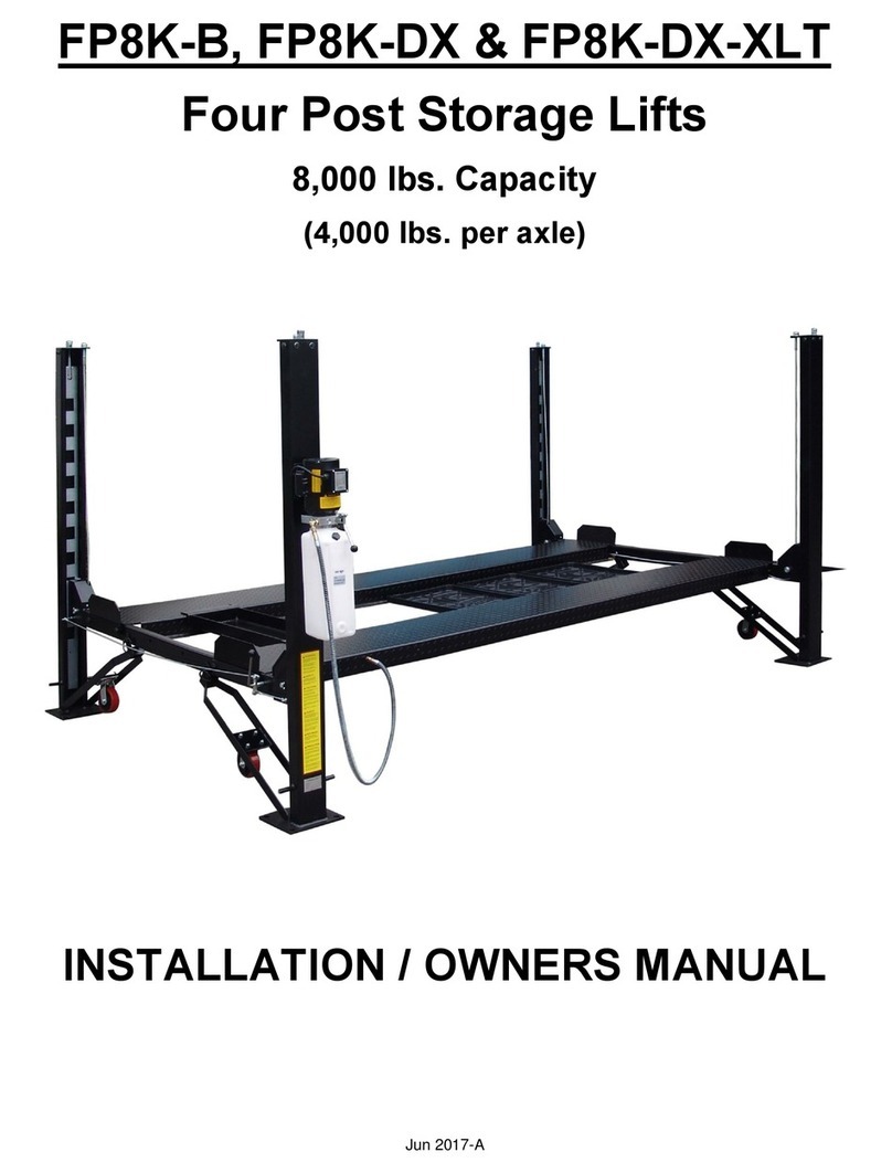 Tuxedo FP8K-B Installation and owner's manual
