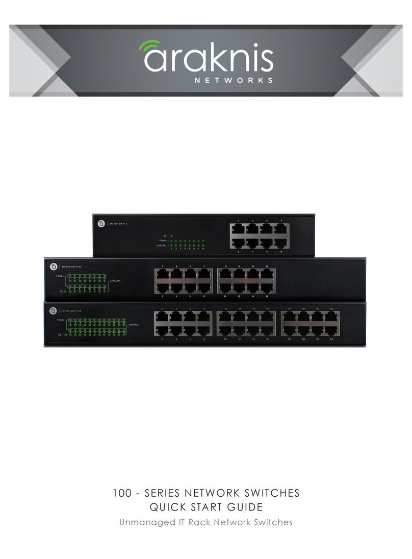 Araknis Networks 100 Series quick start guide