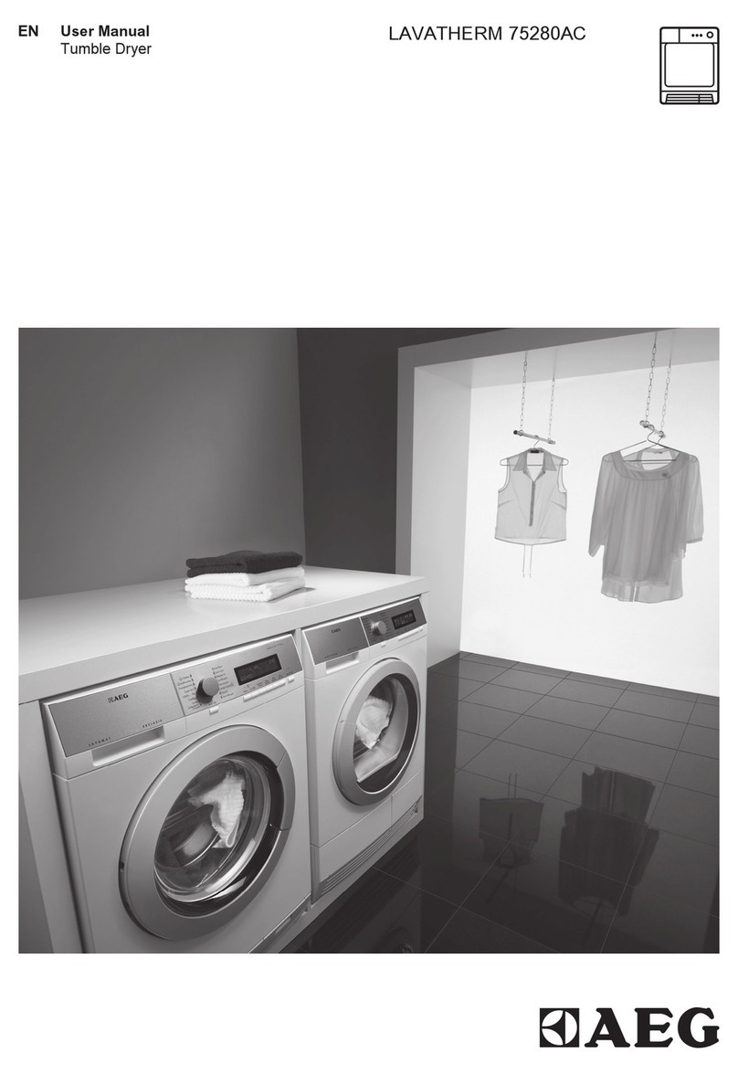 AEG LAVATHERM 75280AC user manual