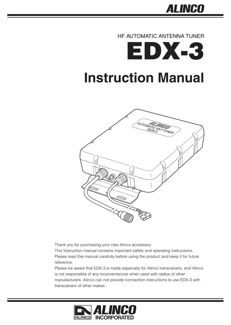 Alinco EDX-3 User manual