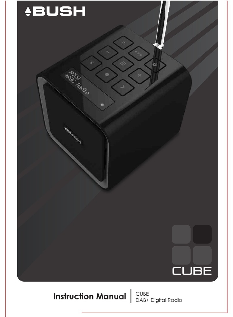 Bush CUBE instruction manual
