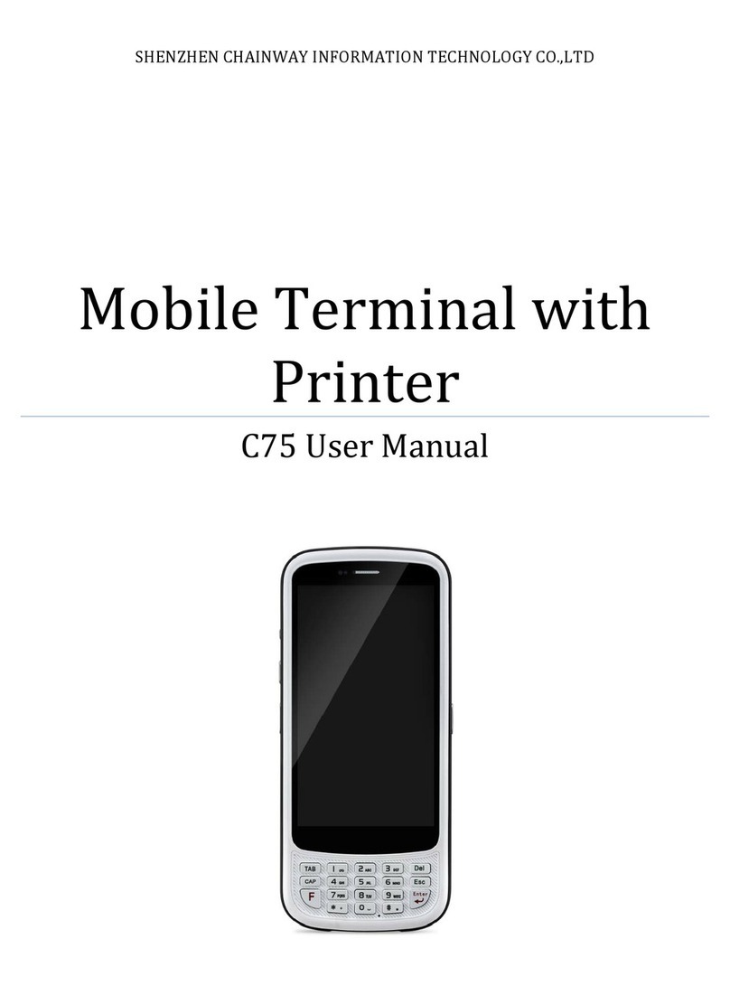 Chainway C75 User manual Chainway C75 User manual