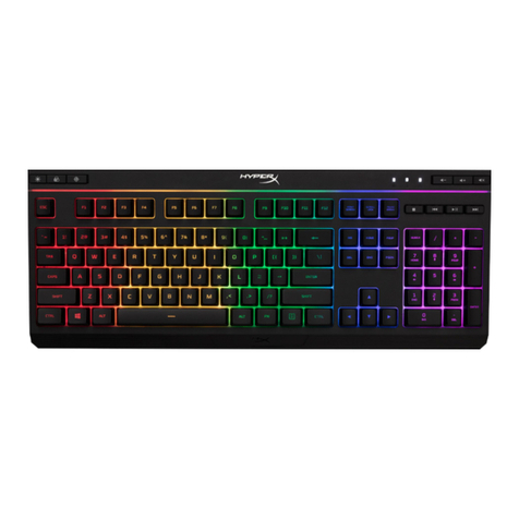 HyperX Alloy Core RGB User manual