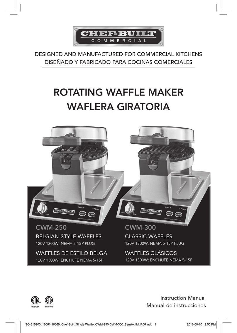 CHEF-BUILT CWM-300 User manual