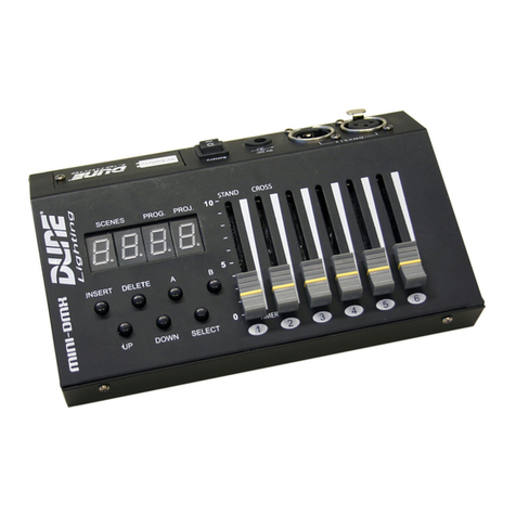 Dune lighting MINI-DMX operating instructions