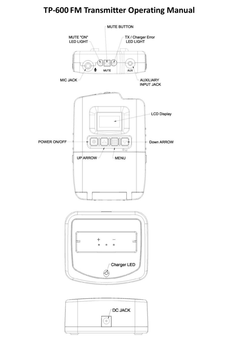 Enersound TP-600 operating manual