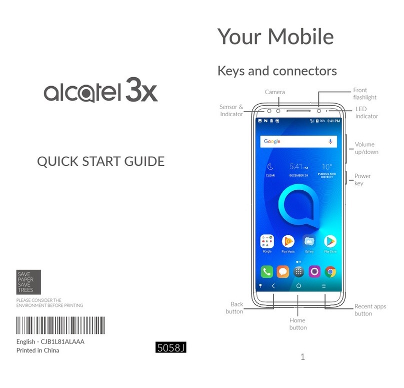 Alcatel 3X User manual
