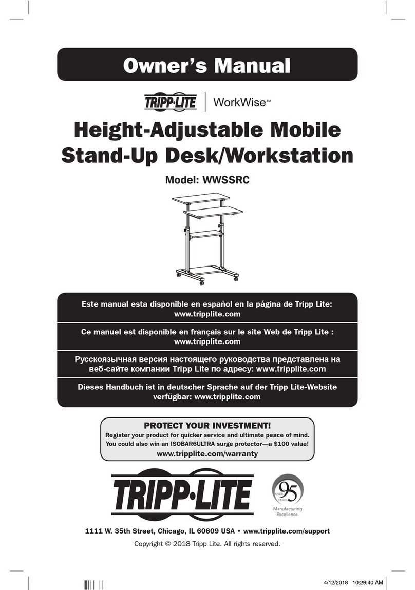 Tripp Lite WorkWise WWSSRC owner's manual