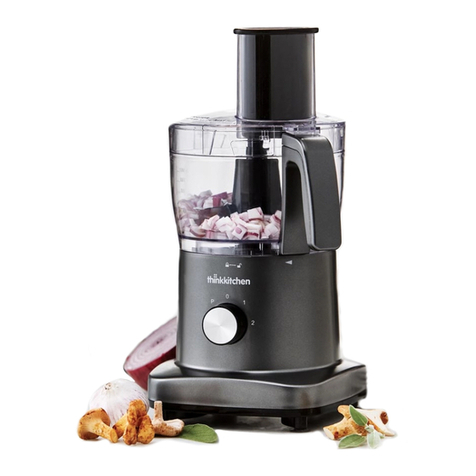 Thinkkitchen Robot culinaire instructions