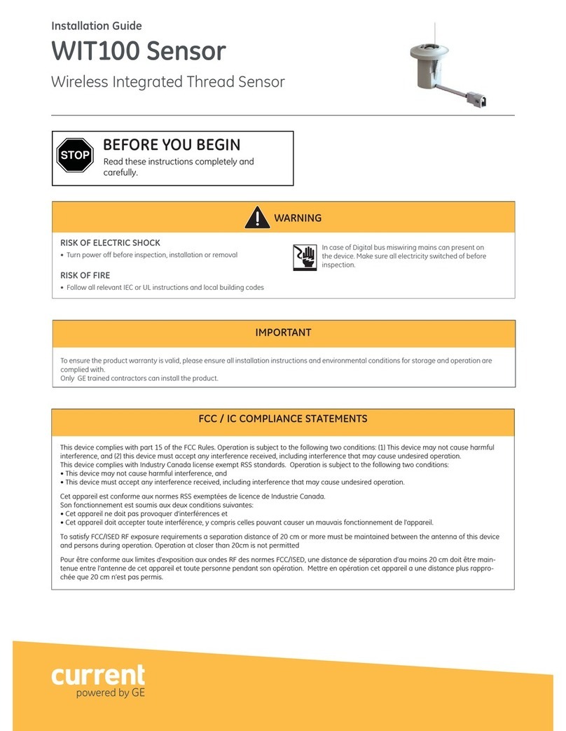 Current WIT100 User manual