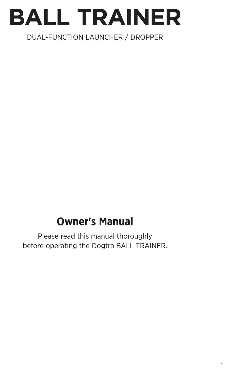 Dogtra BALL TRAINER owner's manual
