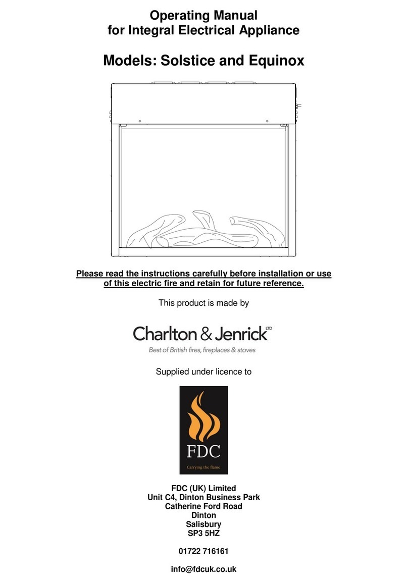 Charlton & Jenrick Solstice operating manual Charlton & Jenrick Solstice operating manual