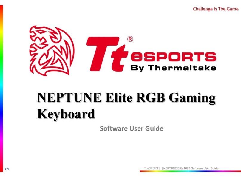 Ttesports NEPTUNE Elite RGB Software user's guide