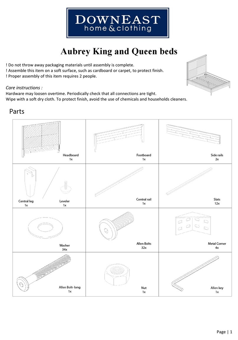 Down East Aubrey Assembly guide Down East Aubrey Assembly guide