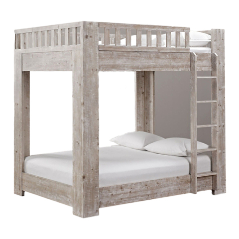 Restoration Hardware Callum Full-Over-Full Bunk Bed User manual