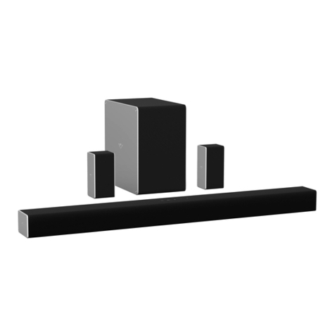 Vizio SB36512-F6 User manual